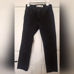 Boys Levi's 511 Slim denim jeans, black